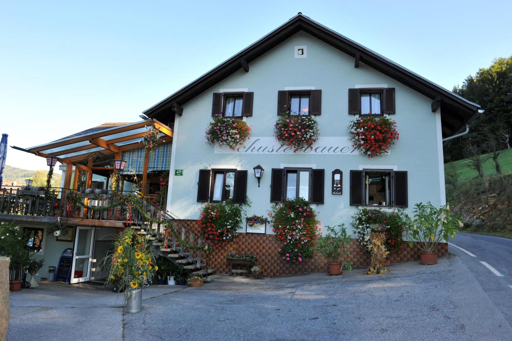 Gasthaus - Gaestehaus Schusterbauer Rein ภายนอก รูปภาพ